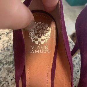 Purple Vince Camuto high heel shoes